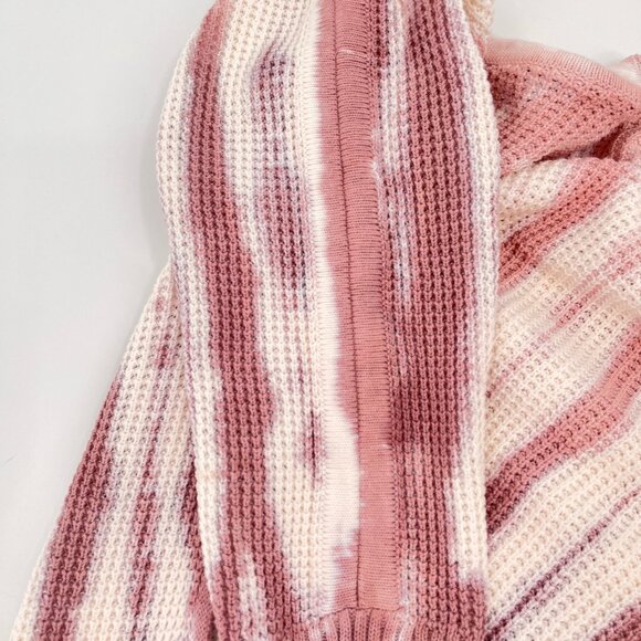 Pistola Olga Thermal Pullover Size XL Waffle Knit Long Sleeve Cotton Crewneck - Picture 5 of 11